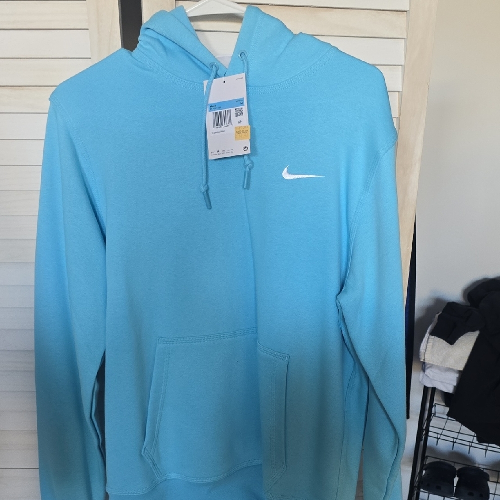 Nike Sky Blue Pullover Hoodie